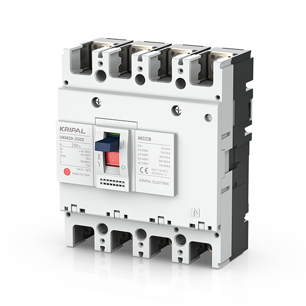 Kripal UKM30250S 4-Pole 200A AC Moulded Case Circuit Breaker (MCCB)