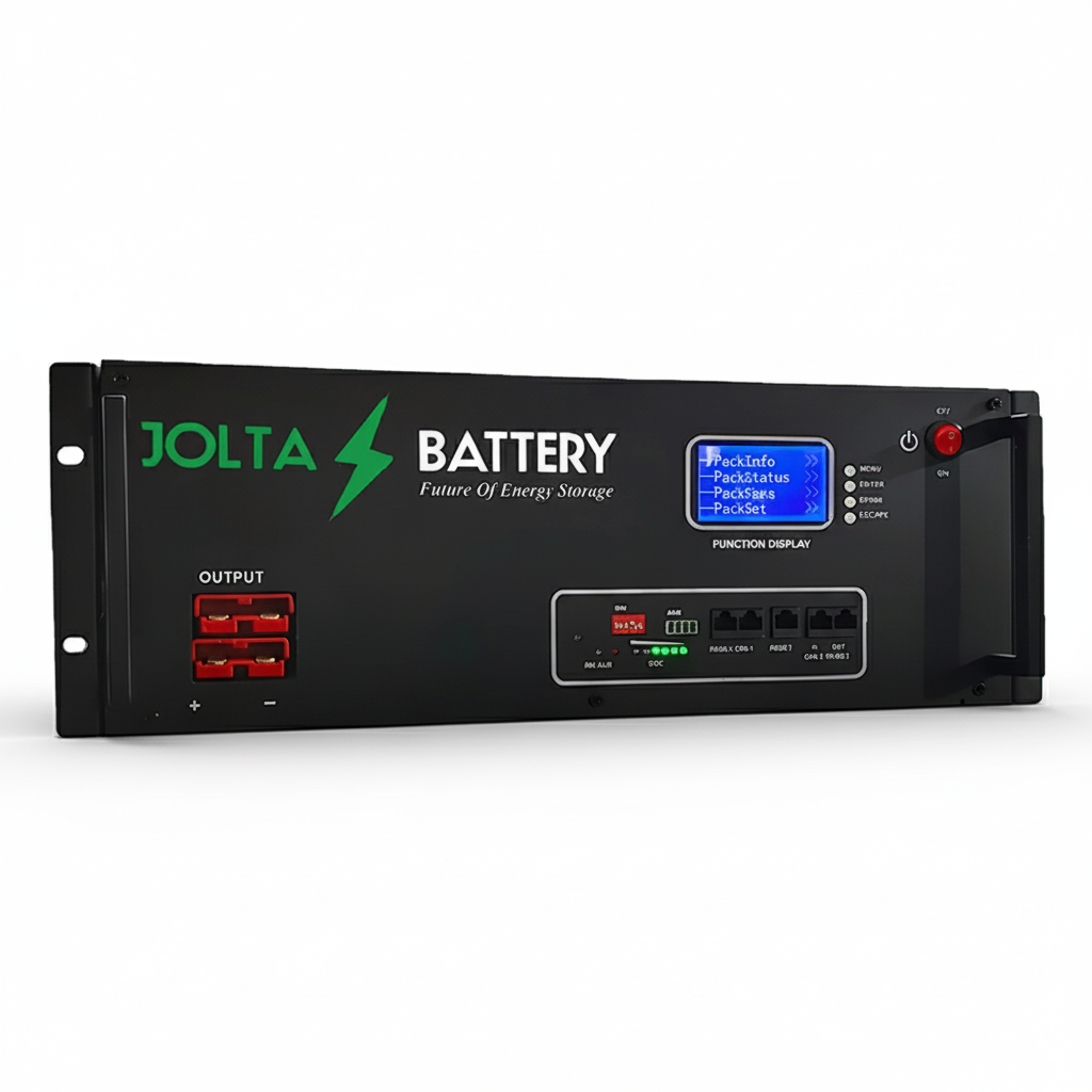 Jolta Nova JB484800N 48V 100Ah (4.80kWh) LiFePO4 Lithium Battery – Rack Mount