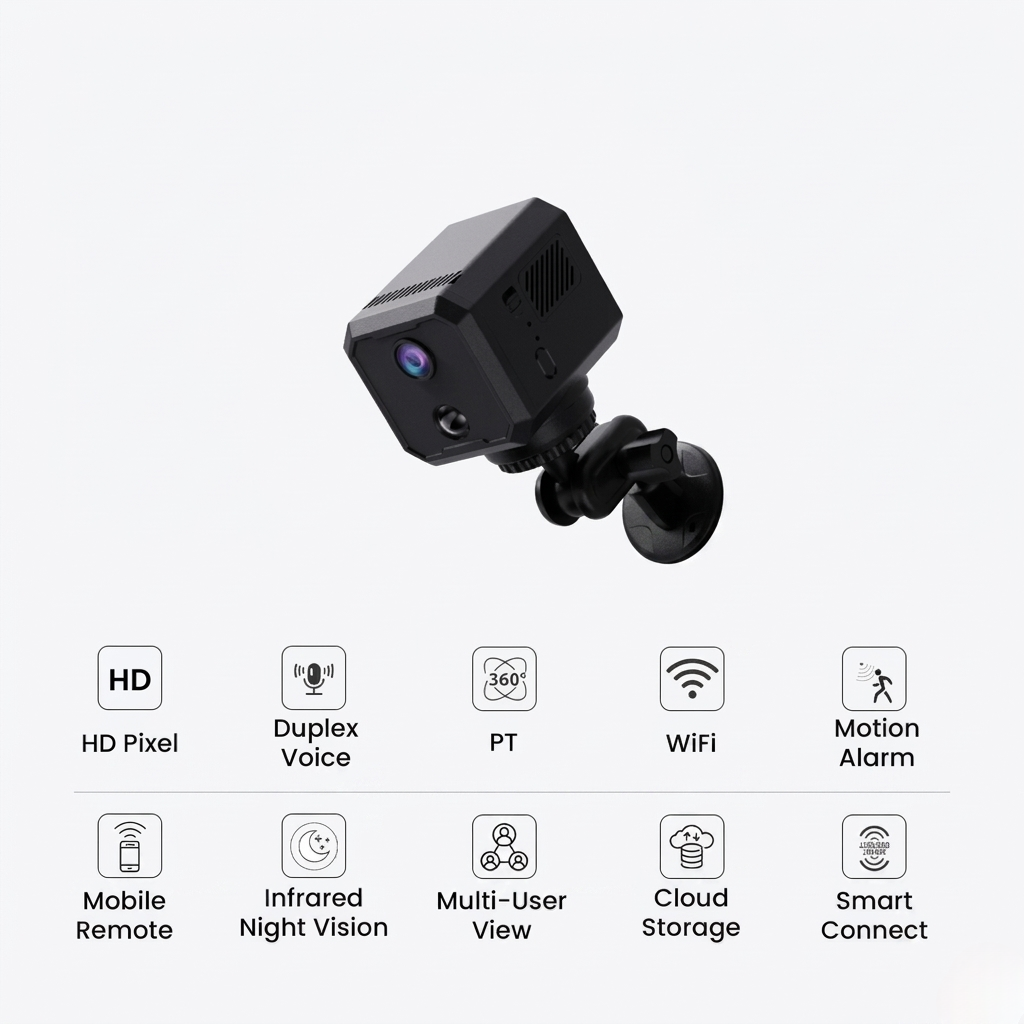 ClearShot Pro Smart PTZ Camera – 360° Wireless Security Camera with Night Vision - Image 2