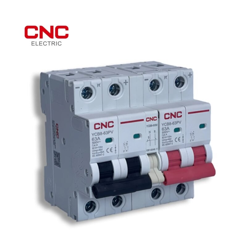 CNC YCB8-63PV MTS Breaker Type 2P+2P DC 500V 63A