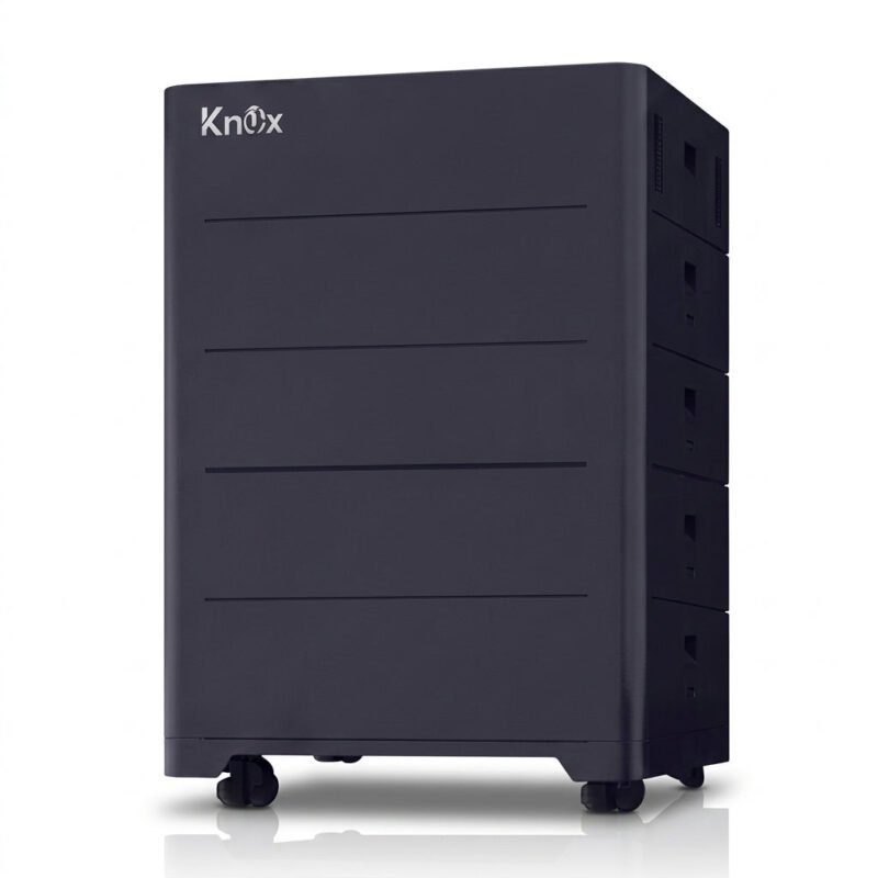 KNOX PowerStack 21.28kWh High Voltage Lithium Battery Pack – 4× 5.32kWh HV Batteries with HV Box & Wheel