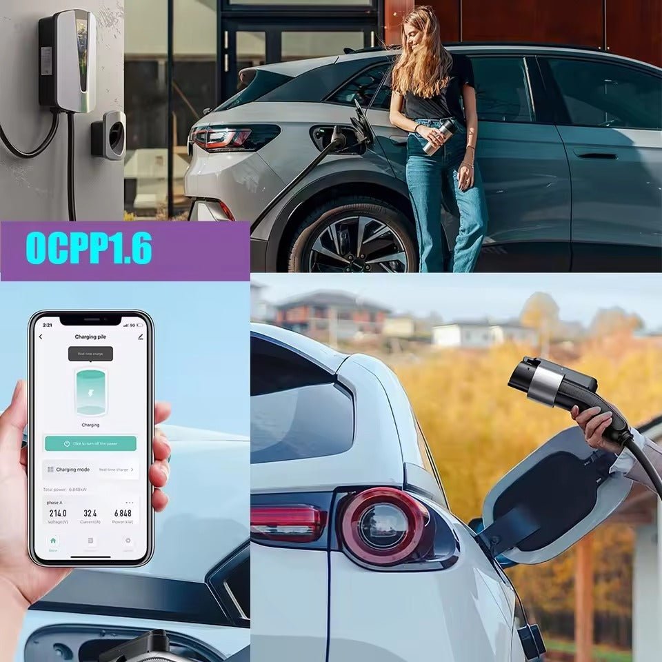 Kael Q8 22kW AC EV Charger with 4.3-Inch LCD Display & Type 2 - Image 11