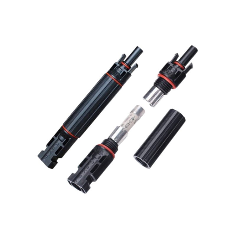 Cnc 30A/20A Inline MC4 Fuse Connector With Buitin Replaceable Fuse  Overload Protection