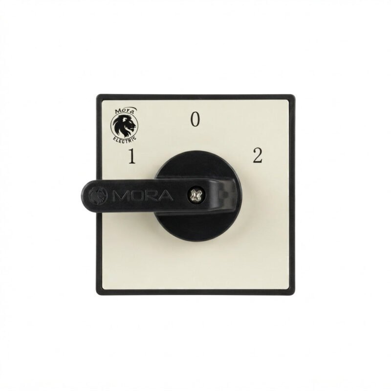 MORA 125A Changeover Rotary Switch | 2-Pole Manual Changeover Switch