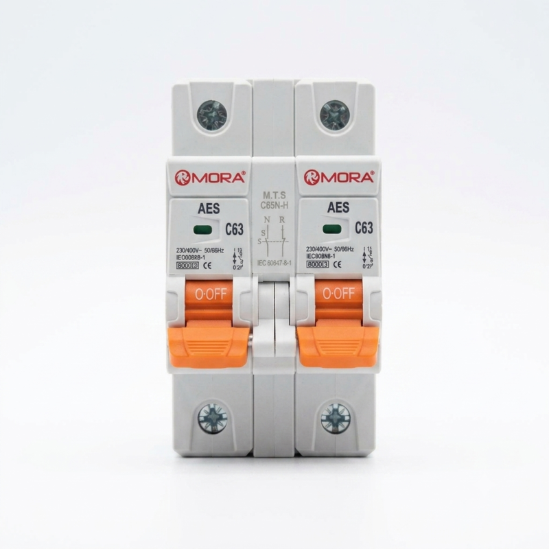 MORA 63A MTS 1P+1P AC Manual Changeover Switch – Reliable Power Transfer