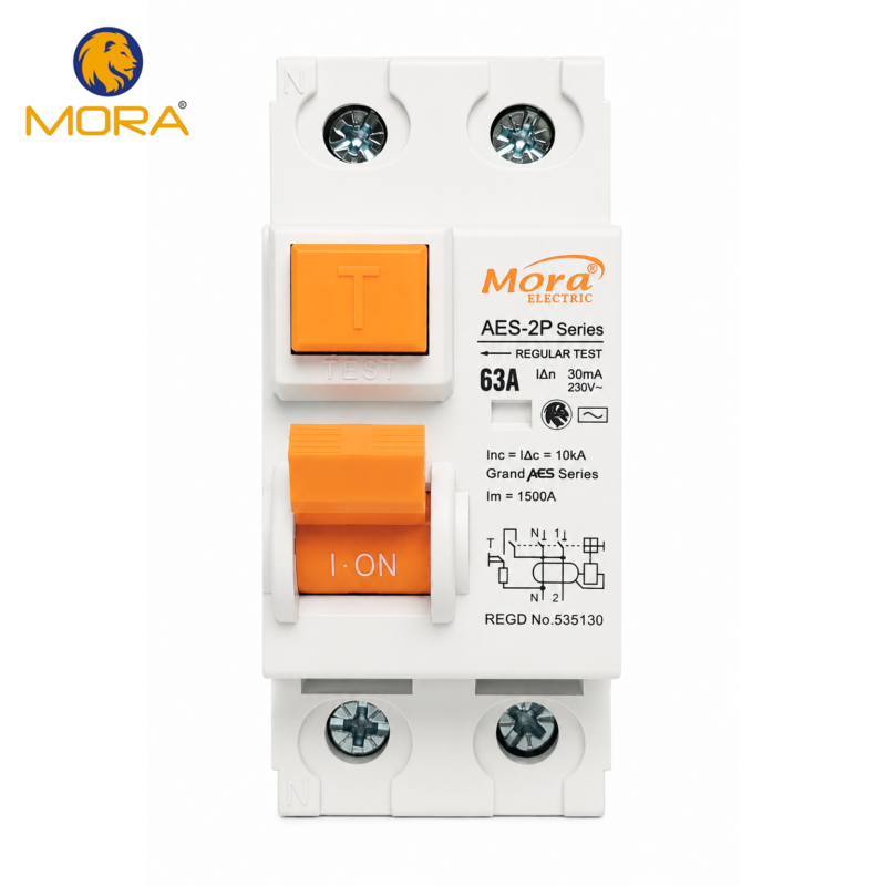 Mora RCCB 63A  Residual Current Circuit breaker with Current Leakage protection