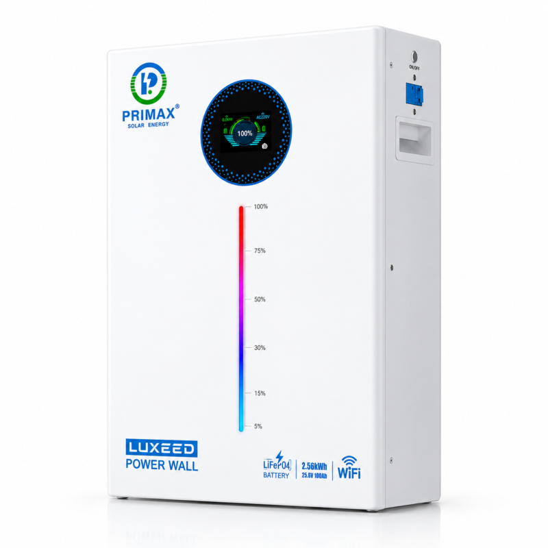 Primax Neutron Box 5.12kWh 51.2V 100Ah LiFePO₄ Lithium Battery