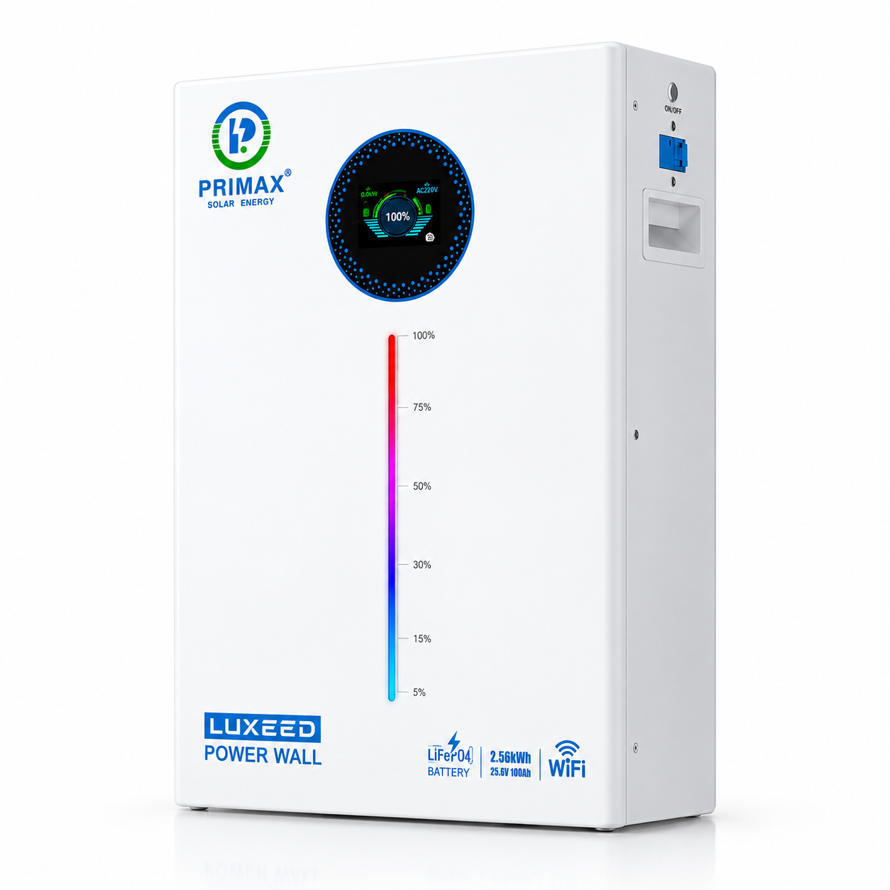 Primax Neutron Box 5.12kWh 51.2V 100Ah LiFePO₄ Lithium Battery