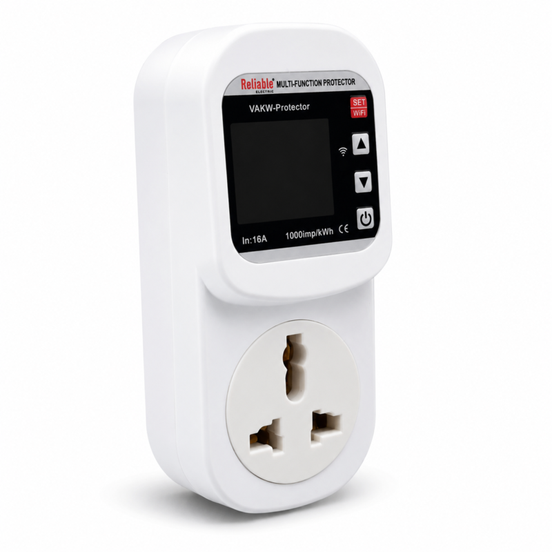 Reliable Electric 2P WiFi Smart Voltage Protector Socket 16A
