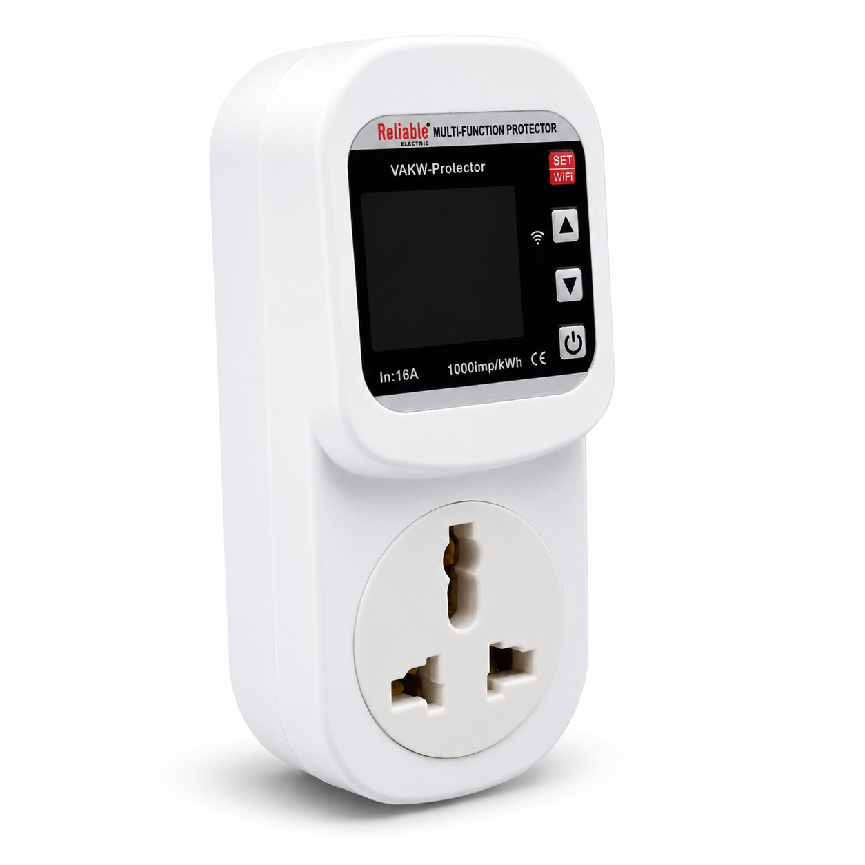 Reliable Electric 2P WiFi Smart Voltage Protector Socket 16A