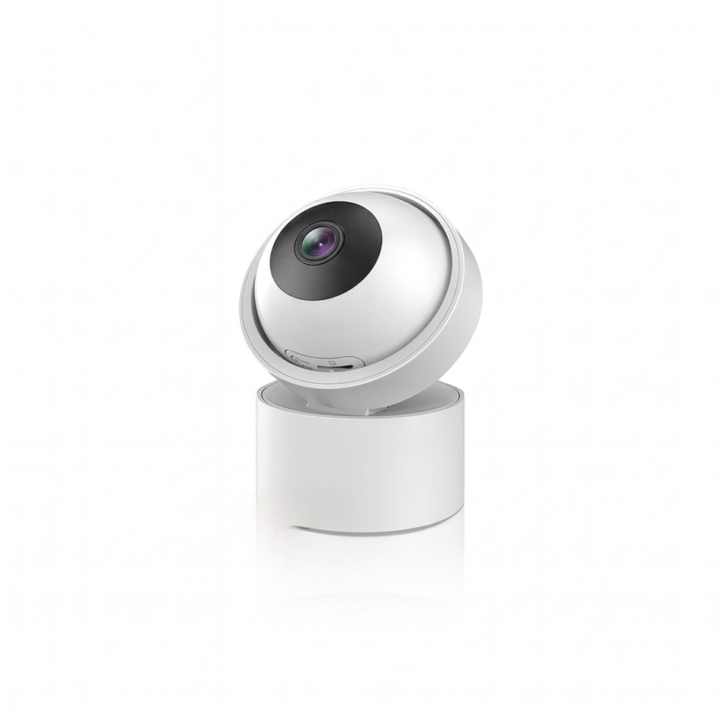 Smart Robot WiFi Security Camera – White | PTZ Indoor Home Camera