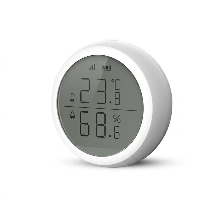 Smart Temperature & Humidity Sensor – WiFi/ZigBee Climate Monitor