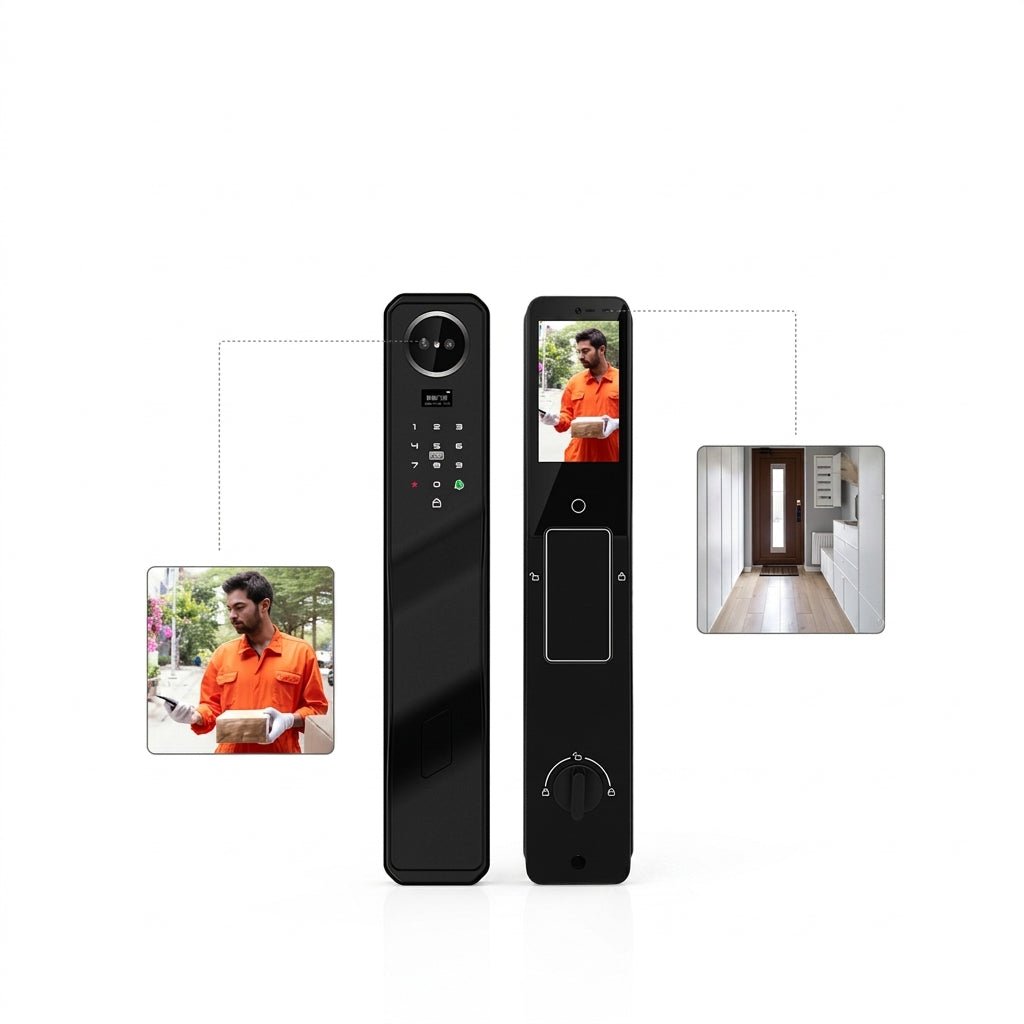Smart Vault Door Lock – Face, Fingerprint & Palm Vein Biometric Security - Image 2