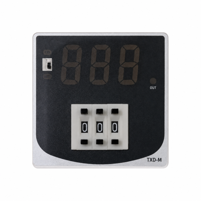 Sinny TXD-M-K Digital Temperature Controller | 100-240V AC/DC K-Type 0-399°C Relay Output
