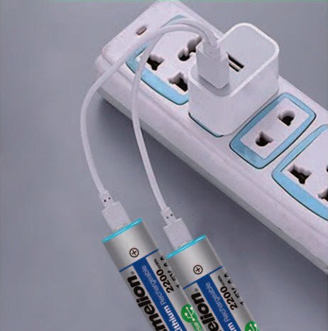 Camelion USB C Rechargeable Lithium Batteries AA – 1.5V – 2200mWh - Image 3