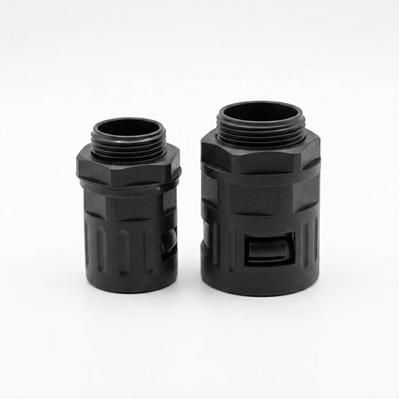 AD Flexible Plastic pipe gland Corrugated Pipe Joint Cable Gland