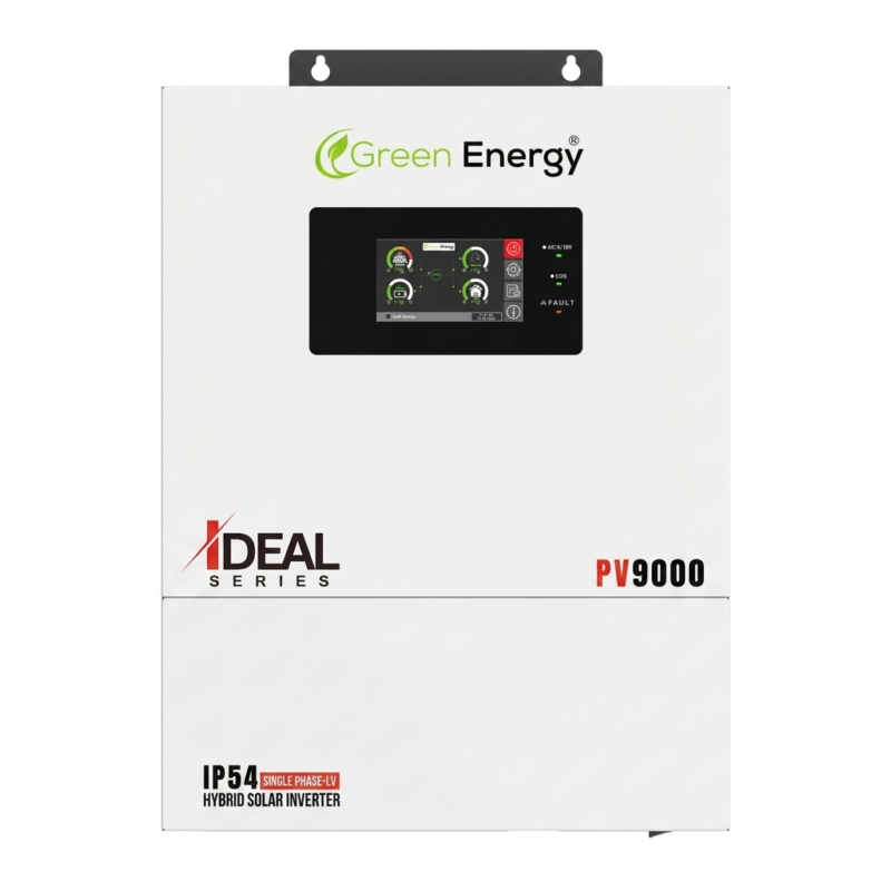 Green Energy Ideal Series 6KW PV9000 Hybrid Solar Inverter IP54 | 48V MPPT WiFi Solar Inverter