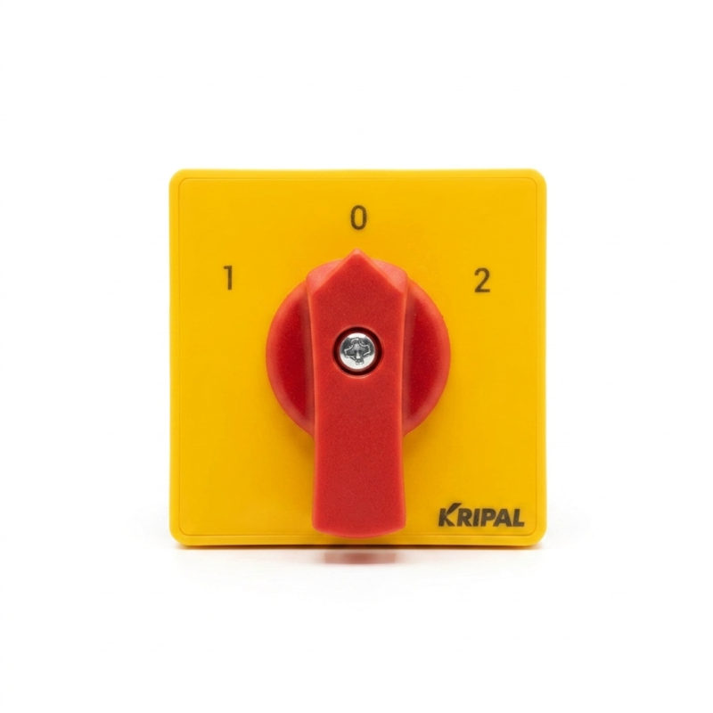 Kripal UKG1-20 Selector Switch 4P 16A 1-0-2 Rotary Changeover Switch | Program 61028