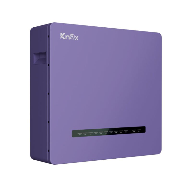 Knox Power Wall 6.0 - 51.2V 100AH IP20 Lithium-Ion Battery – 5.12kWh Wall-Mounted Energy Storage Solution