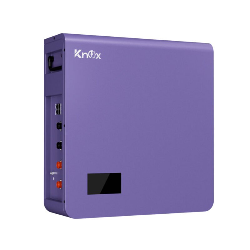 Knox Power Wall 6.11 - 51.2V 100AH IP54 Lithium-Ion Battery – 5.12kWh Wall-Mounted Energy Storage Solution
