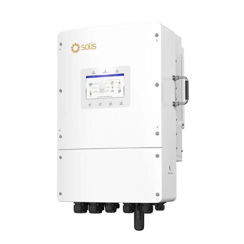 Solis 12kW S6 Hybrid Inverter (HV) – 3 Phase High Voltage Solar Inverter with 4 MPPT | 98.5% Efficiency | Model S6-EH3P12K-H