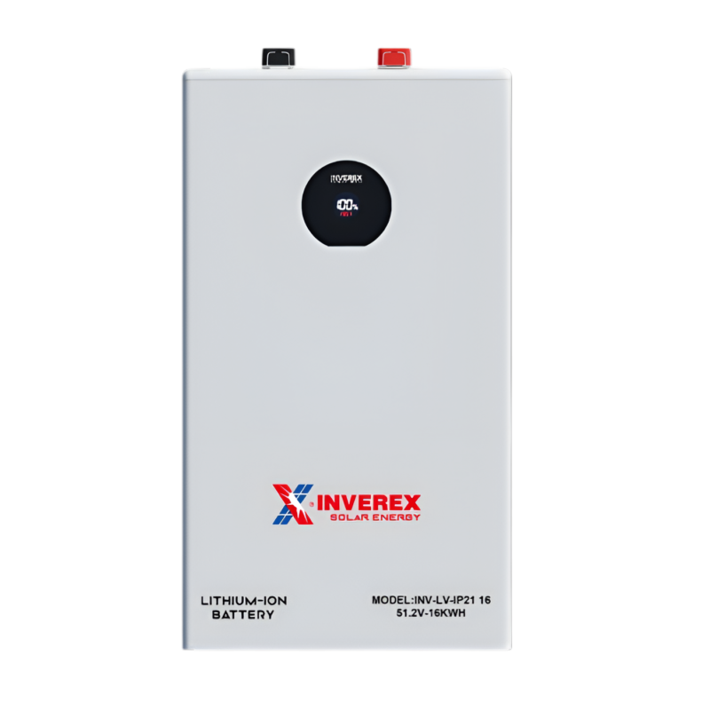 Inverex INV-LV-IP21 16kWh Lithium-Ion Battery | 314Ah LiFePO4 Solar Battery | High-Capacity Energy Storage