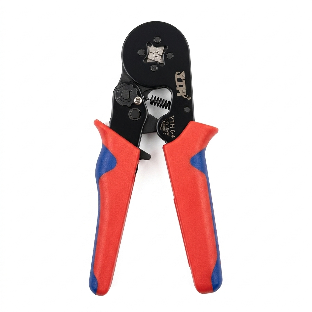 YTH-TC01 Tubular Terminal Crimping Kit Tool | 0.25–10mm² Ferrule Wire Crimper with Adjustable Pressure - Image 2